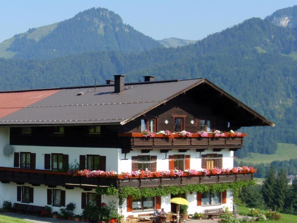 Zasserlhof Familie Bamberger Kössen Kültér fotó